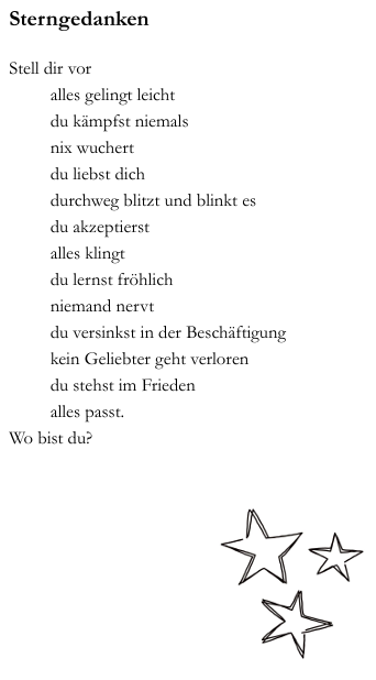 sterngedanken